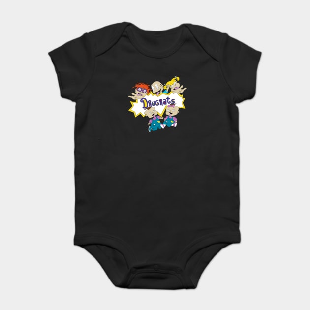 Drugrats Rugrats Baby Bodysuit TeePublic